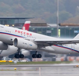 Die Tupolev Tu-204 mit dem Kennzeichen RA-64058 (hier zu sehen im Jahr 2016 in Zürich): Hob auch am Donnerstagmorgen in Moskau ab.