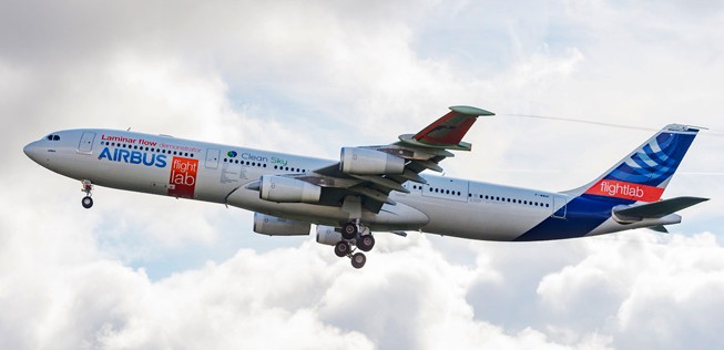 Erster Testflug: Der umgebaute A430 war 3 Stunden und 38 Minuten in der Luft.