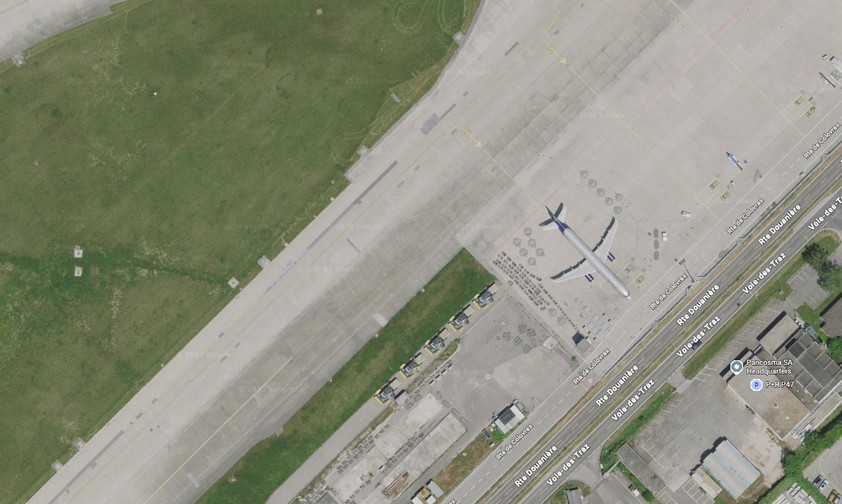 Flughafen Genf: Der Airbus A321 von Aeroflot steht seit viereinhalb Jahren am Airport.