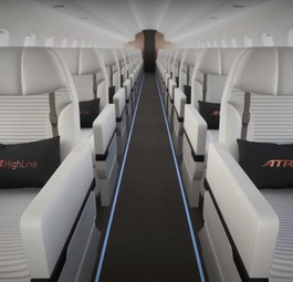 ATR wird dank neuem Interieur zum Luxusflieger