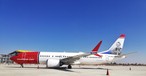 Die Boeing 737 Max 8 von Norwegian steht seit dem 14. Dezember in Shiraz.