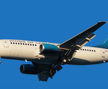 Boeing 737-300 von Wings of Lebanon: Die Airline besitzt nur ein eigenes Flugzeug.