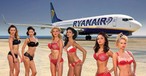 Der Pin Up Kalender von Ryanair: Wer schlank ist, darf vielleicht hinein.