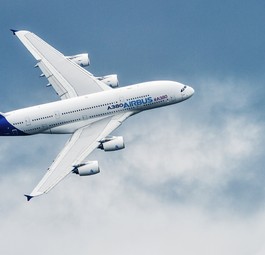 Airbus A380: Großes Flugzeug, große Teile.