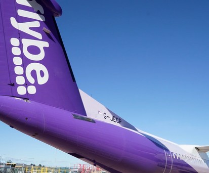 Flieger von Flybe: Die Marke verschwindet.