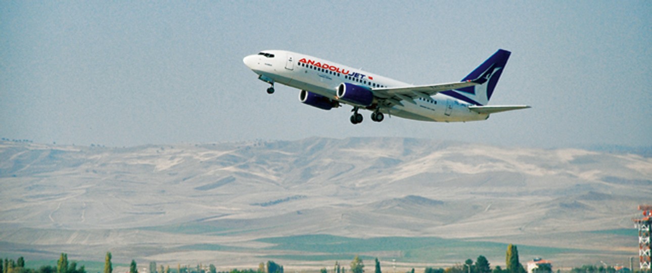 Flieger von Anadolu Jet: Die Airline fliegt bisher nur innerhalb der Türkei.