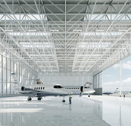 Visualisierung des künftigen Businessjet-Hangars in Dübendorf: Wird er nie gebaut?