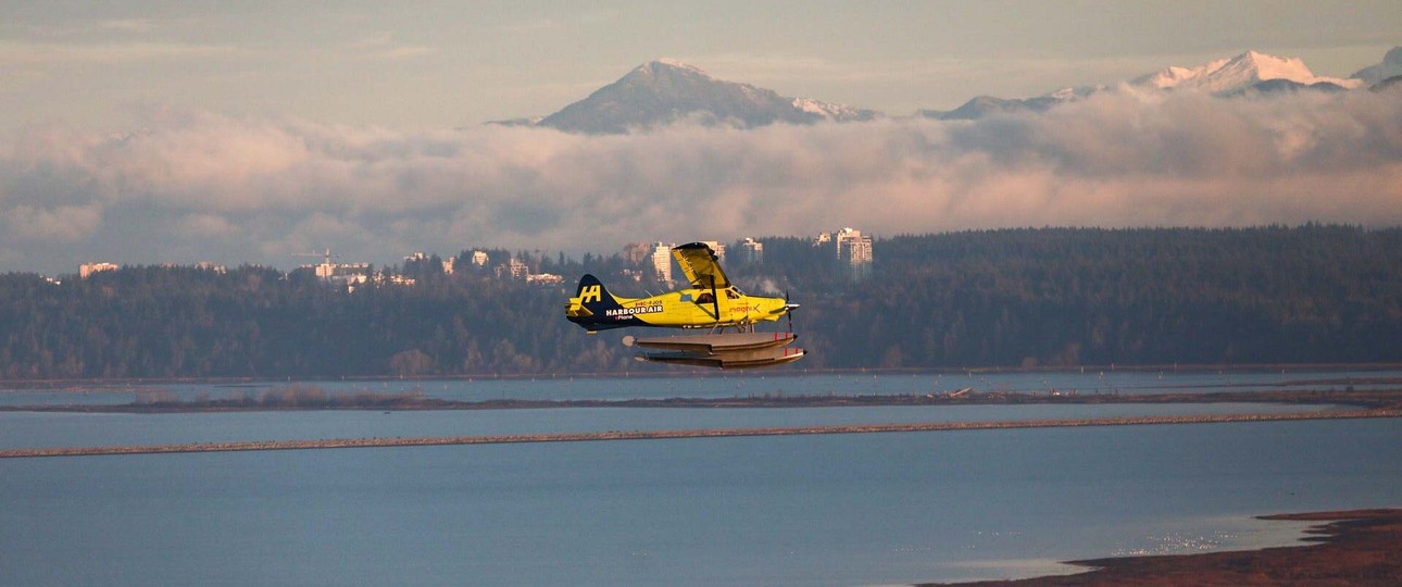 Erste Elektro-Beaver von Harbour Air: Die DHC-2 flog zuvor mit einem gewöhnlichen Verbrennungsmotor.