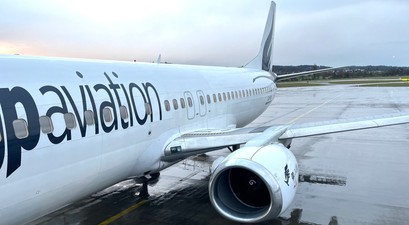 Boeing 737 von GP Aviation: Der Chef der Airline wurde verhaftet.