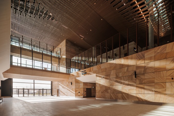 western sydney airport terminal fertig  Terminal Welcome1 Credit-Trevor Mein 2025