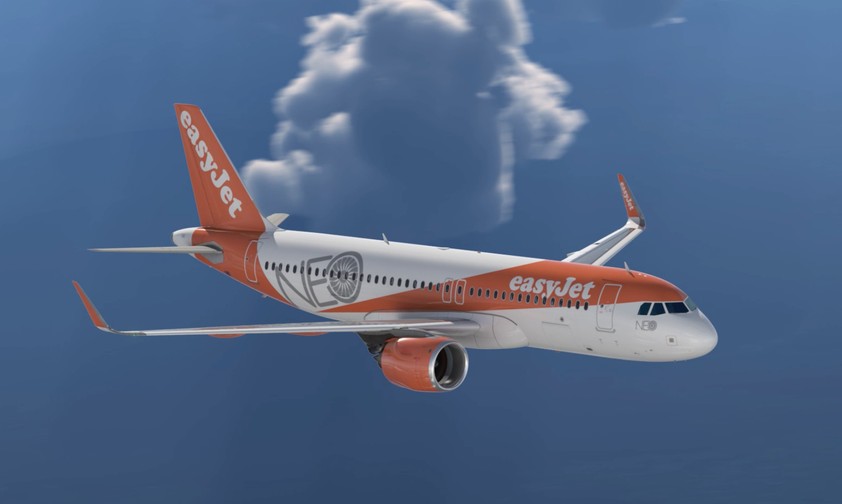 Airbus A320 Neo von Easyjet: Ein Flugzeug dieses Typs flog viel zu tief.