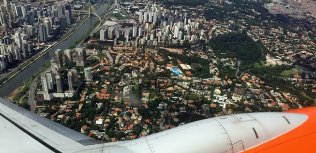São Paulo: Swiss und Lufthansa fliegen seltener in die Wirtschaftsmetropole.