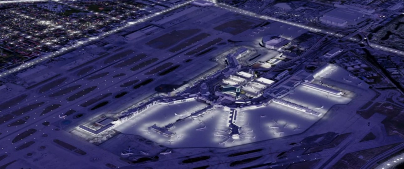 Visualisierung: So soll der Flughafen Miami künftig aussehen.