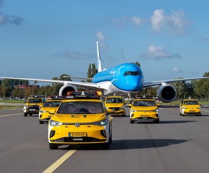Ausgeliefert: Der erste Airbus A350 von KLM in Amsterdam.