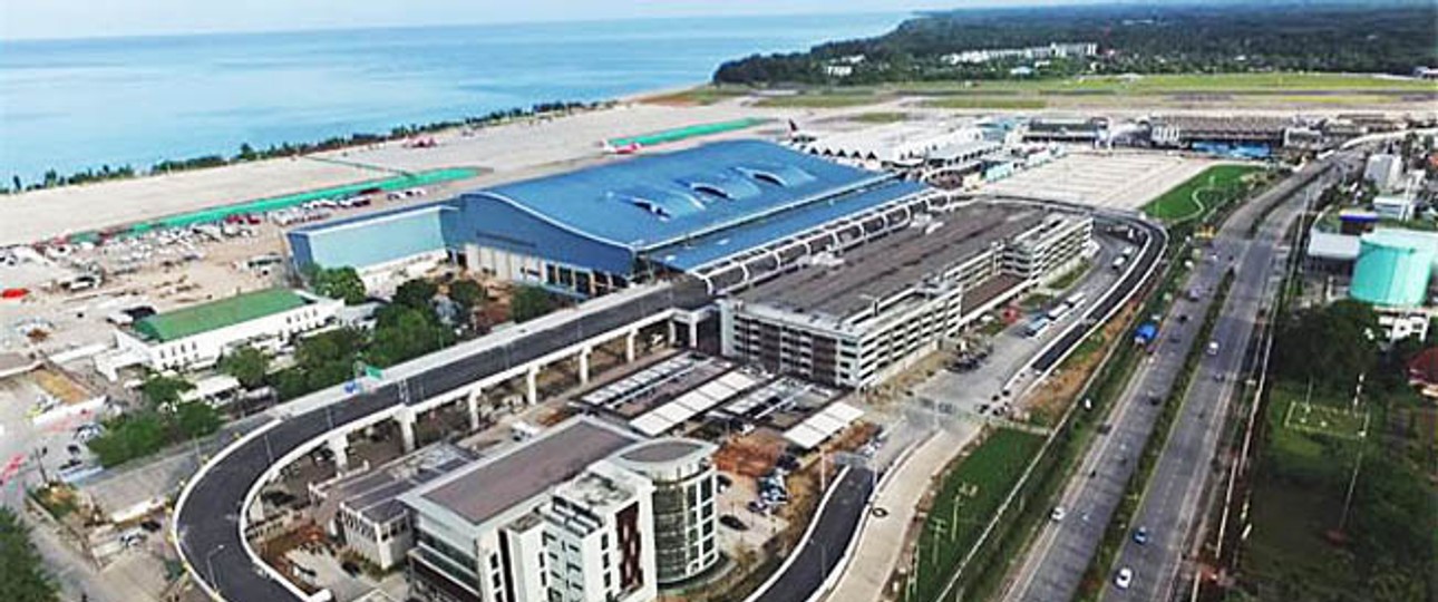 Das neue internationale Terminal: Phuket ist damit größer, aber nicht groß genug.