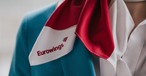 Flugbegleiterin von Eurowings: In Düsseldorf sollen sie am Dienstagmorgen nicht arbeiten - so will es Verdi.