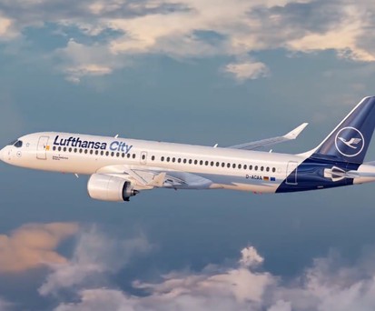 Airbus A220-300 von Lufthansa City Airlines: Die ersten Flüge sollen am 1. Februar starten.