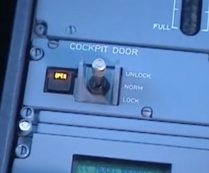 Seit 9/11 ist die Cockpit-Tür dreifach gesichert.
