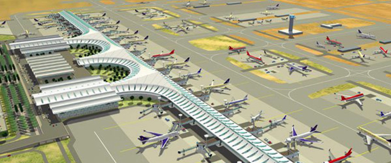Geplantes Terminal des Karaikal Airport: Vor allem für Pilger interessant.