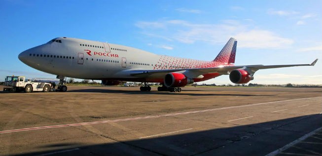 Platz 5: Rossiya Airlines – 9 Boeing 747.