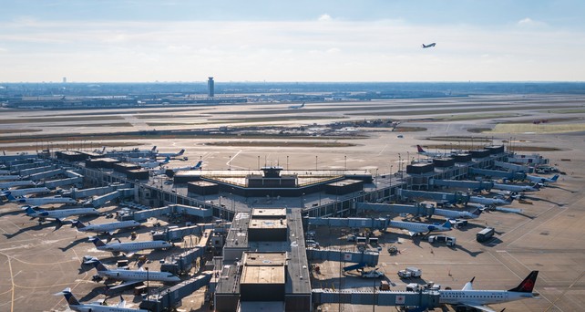Flughafen Chicago: Er wäre von Einschränkungen betroffen