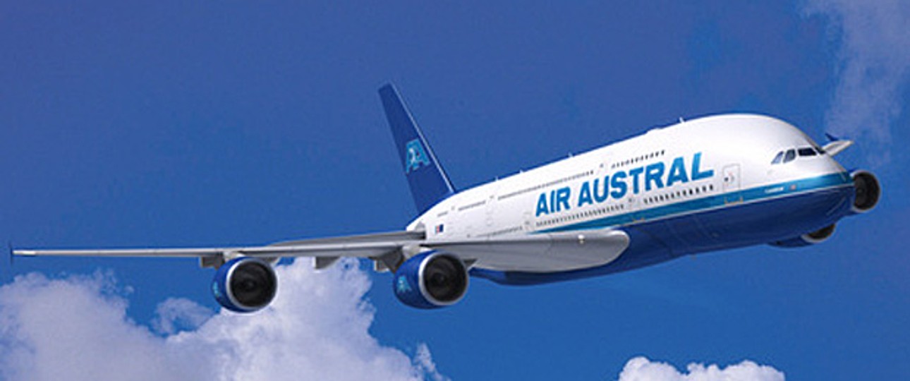 A380 in en Farben von Air Austral: Abbestellen oder überarbeiten?