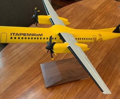 So plante Itapemirim zuerst: Mit Turbopropflugzeugen vom Typ Dash 8.