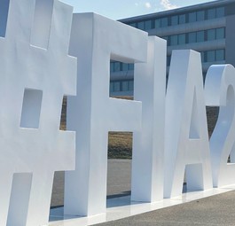 Rund 1500 Aussteller aus rund 50 Ländern zeigen ihre neuesten Produkte an der Farnborough International Airshow 2022, die vom 18. bis zum 22. Juli dauert.