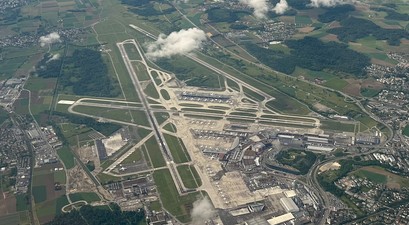 Flughafen Zürich: Aktuell sind weniger Anflüge möglich.