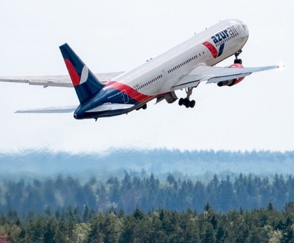 Boeing 767 von Azur Air. Nur noch wenige der Jets sind im Einsatz.