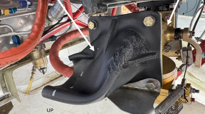 Der Ansaugkrümmer aus dem 3D-Drucker war Auslöser des Unfalls.