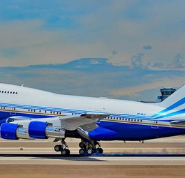 Boeing 747 SP in Las Vegas: Hurrikan beschädigte seltenen Zwerg-Jumbo stark.