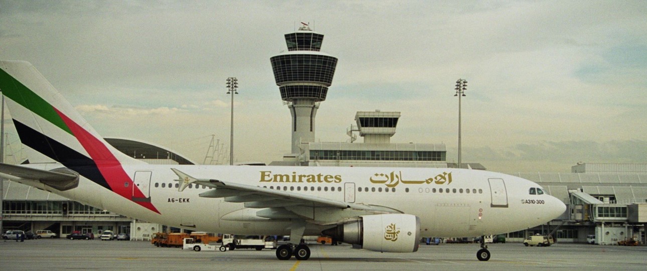 Airbus A310 von Emirates in München im Jahr 1999: Seither ist einiges passiert.