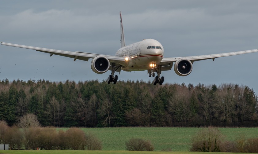 Boeing 777-200 LR von Etihad: Sie fliegt keine Passagiere mehr.