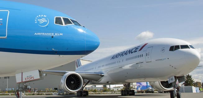 Flieger von Air France und KLM: Nicht die beste Beziehung.