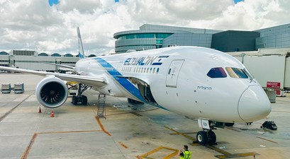 Boeing 787 von El Al: In Frankreich gibt es Probleme.