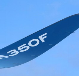 Winglet eines A350 F: Wie sieht der erste Testflieger aus?