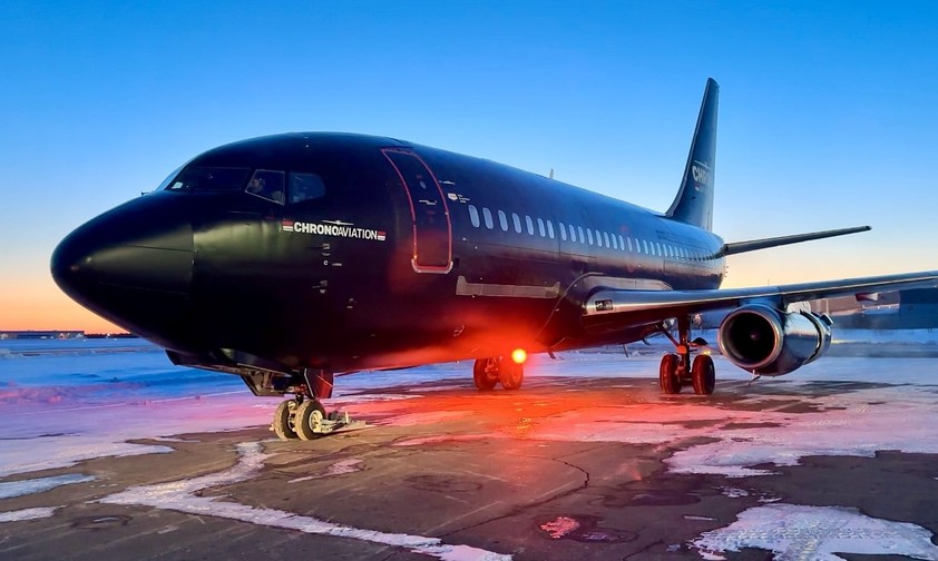 Boeing 737-200C von Chronoaviation: Buffalo Airways hat das Flugzeug im März 2025 übernommen.