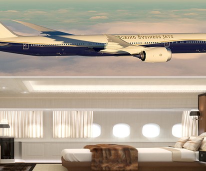 Boeing verkauft erstmals die fliegende Luxusvilla