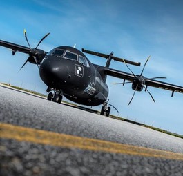 ATR 72 von Alsie Express: Wegen extremen Nebels konnte die Maschine mit dem BVB an Bord nicht in Erfurt landen.