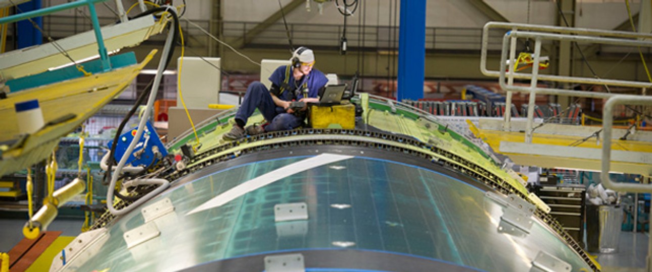 B777 in der Produktion: Gespanntes Warten auf die Neuversion