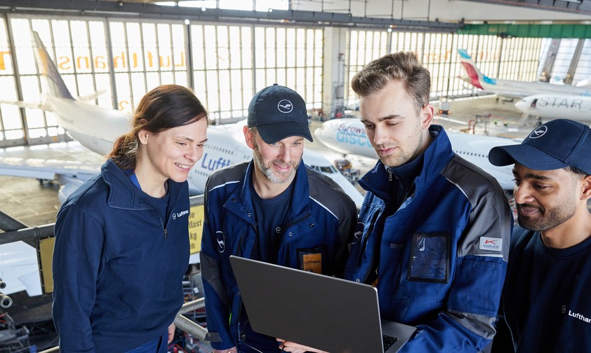 Lufthansa sucht 1300 Technik-Expertinnen und -Experten