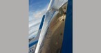 Schaden bei Aerolineas Argentinas: Ab zur Inspektion.