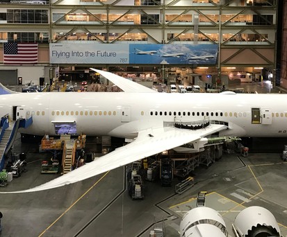 Dreamliner-Produktion in Everett: Das Werk baut künftig keine Boeing 787 mehr.