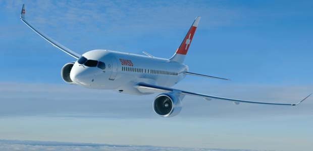 Bombardier C-Series in Swiss-Farben: Wer fliegt den jet als erster?