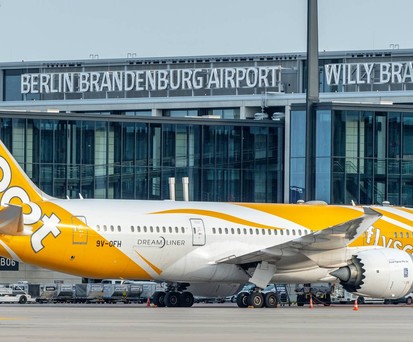 Dreamliner von Scoot am BER: der letzte Flug findet am 28. März statt.