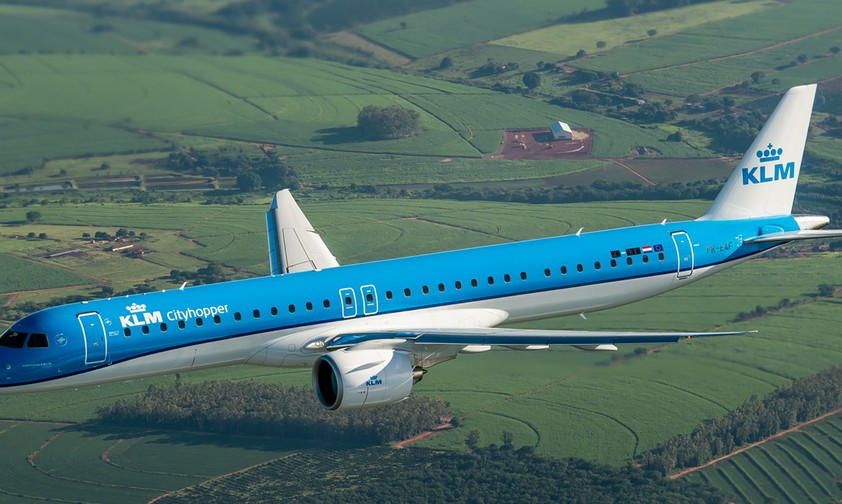 Embraer E195-E2 von KLM Cityhopper: Ein Problem, das es anderswo nicht gab.
