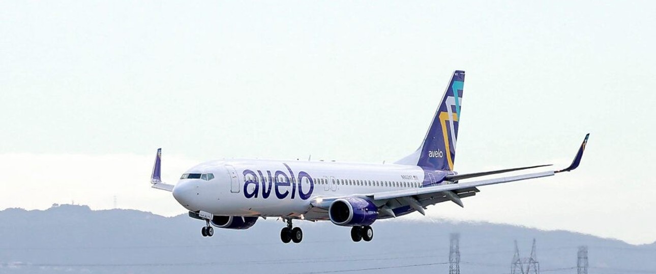 Boeing 737 von Avelo Airlines: Drei haben diese Lackierung verloren.