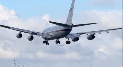 Ilyushin Il-96: Das Flugzeug ist am 16. September in Köln gelandet.