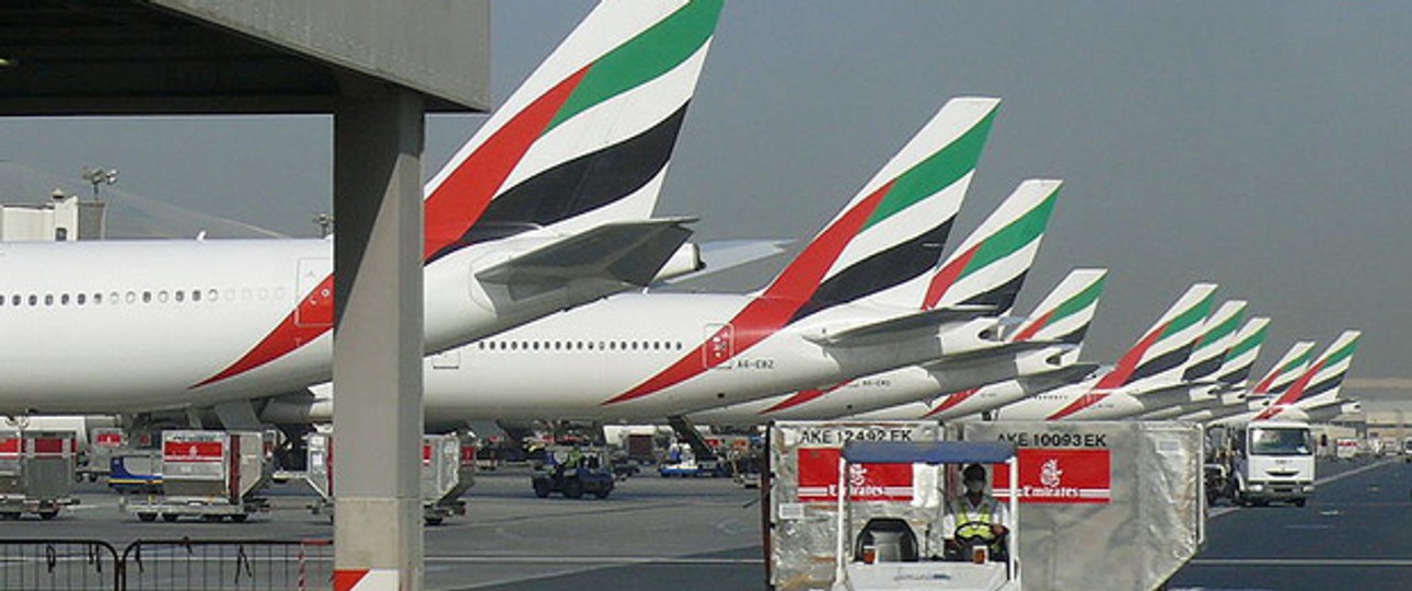 Emirates-Jets in Dubai: Eine Dekade organisches Wachstum